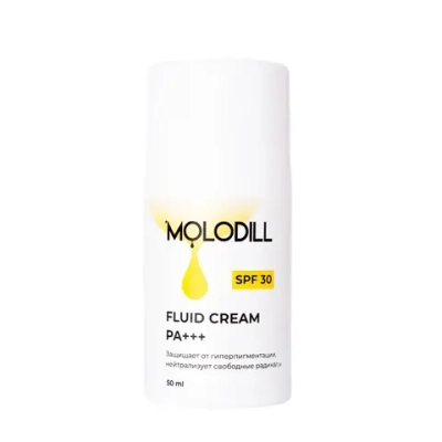 Крем MOLODILL солнцезащитный FLUID CREAM SPF 30, 50 мл