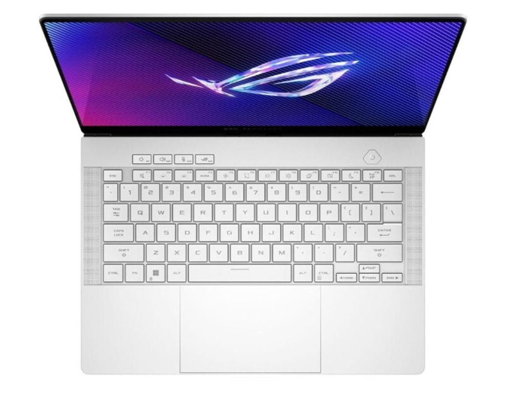 Ноутбук  ASUS ROG Zephyrus G14 GA403UU-QS080 14 ", Ryzen 7, 16 Гб RAM, 1 Тб SSD, GeForce RTX 4050, Белый