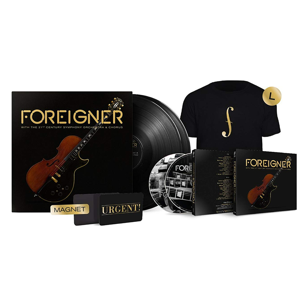 Foreigner / With The 21st Century Symphony Orchestra & Chorus (Limited Box Set Edition)(2LP+CD+DVD)