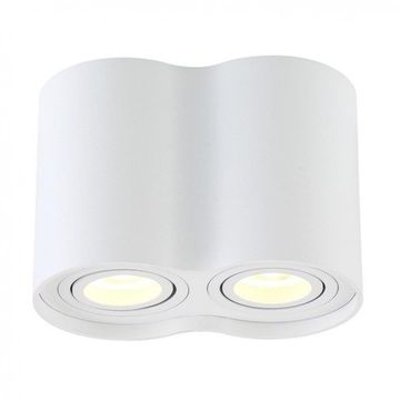 Накладной точечный светильник CLT 410C2 WH белый Crystal Lux