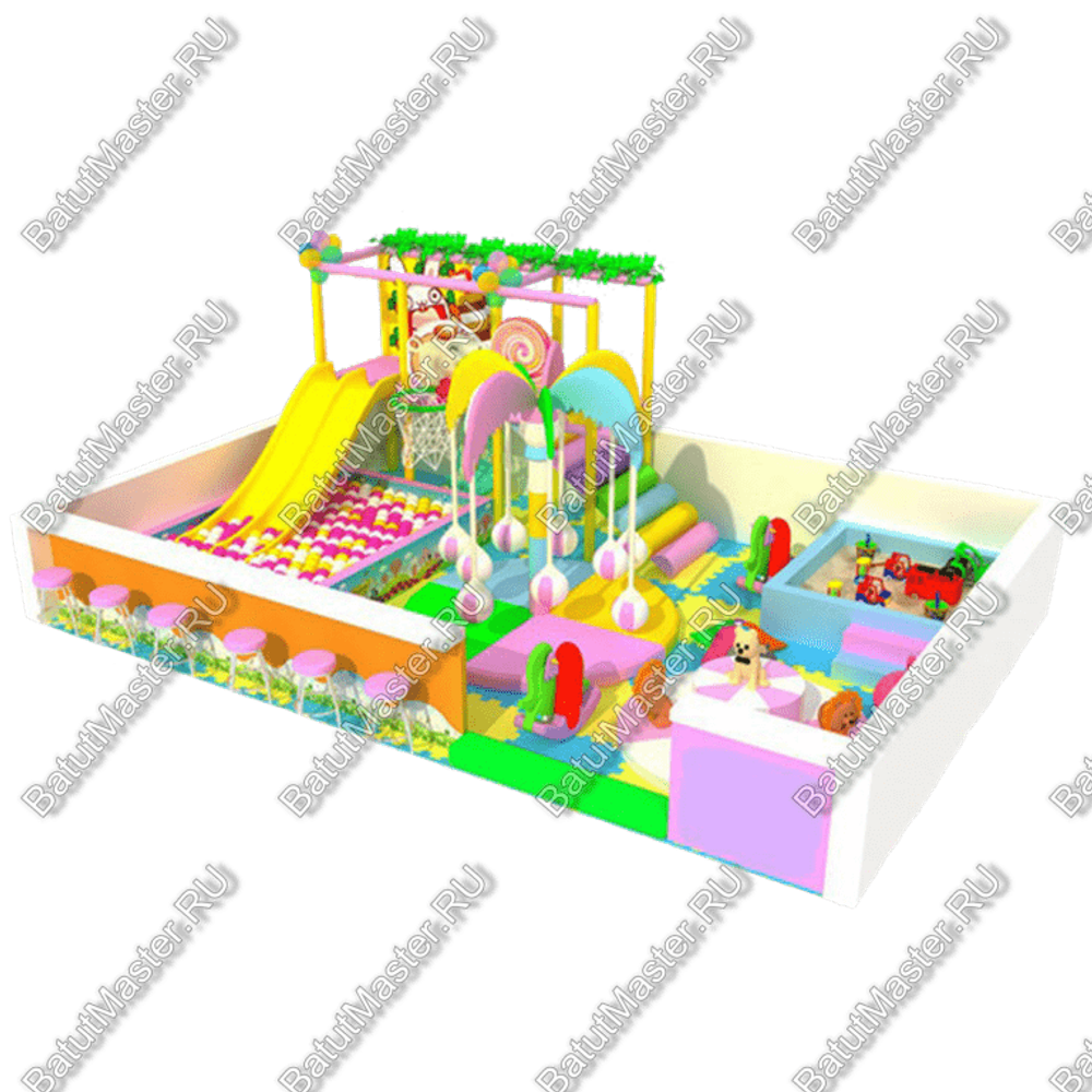 Детский игровой лабиринт "Навстречу пальмам" HAS-LP41-01