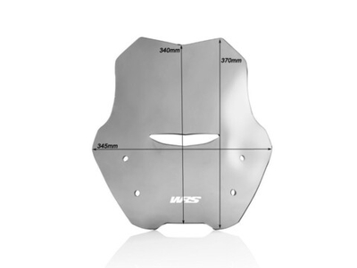 WRS Ветрове стекло Sport BMW R 1200 R (2015-2018) затемненное