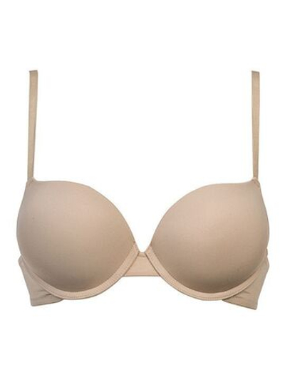 Бюстгальтер-максимайзер из микрофибры (Размер: 1B) (Цвет: телесный)