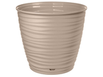 Горшок цветочный Saffron 1,5л d146мм с поддоном (бежевый)