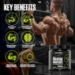 NutraBio, Performance, микронизированный моногидрат креатина, 150 г (5,3 унции)