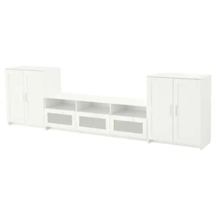 Тумба под ТВ - IKEA BRIMNES, 336х41х95 см, белый, БРИМНЭС/БРИМНЕС ИКЕА