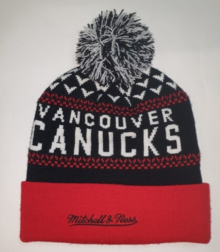 Шапка M&N VAN черный/белый/красный