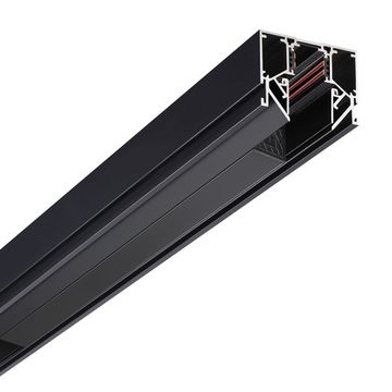 Шинопровод 3м для монтажа в натяжной потолок (гарпунная система) 135244 чёрный Flum Novotech