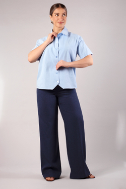 Брюки женские 02, темный деним #38ТД0202