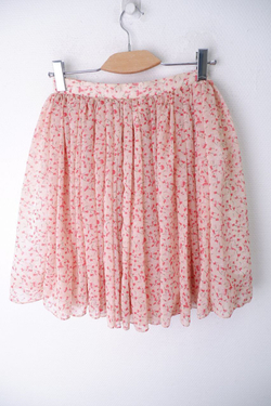 Юбка с цветочным принтом 40-42 размер