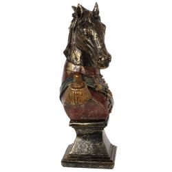 GAEM Фигурка декоративная "Бюст лошади", L13 W8 H24 см