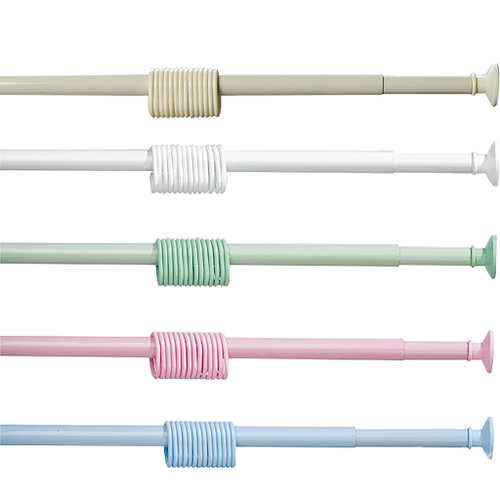 Карниз для ванной зеленый 1,20*2,10 с кольцами Русспласт