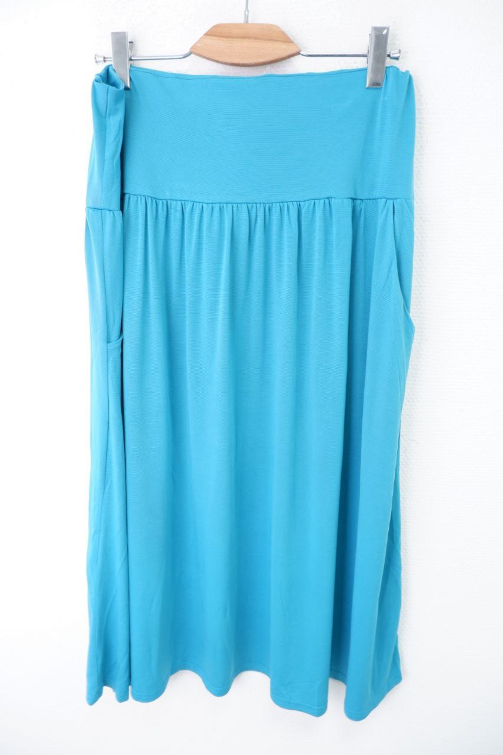 Юбка "Ю Мода" бирюзовая 56 размер, новая