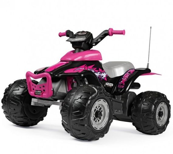 Детский электроквадроцикл Peg Perego Corral T-Rex 330W Pink