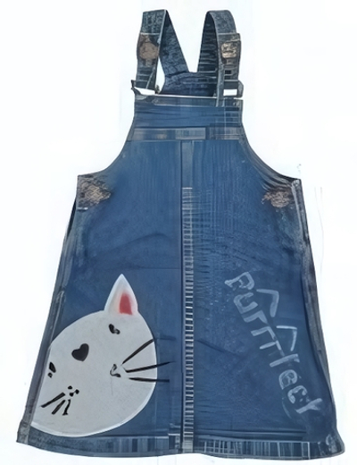 Сарафан синий (кошка) Р.110 (Bonito) OP1179