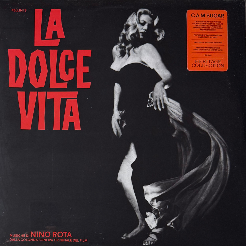 Nino Rota ‎– Fellini's La Dolce Vita 2LP (Италия 2022г.)