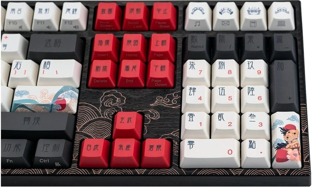 Клавиатура VARMILO VEM108 Beijing Opera EC V2 Iris черный