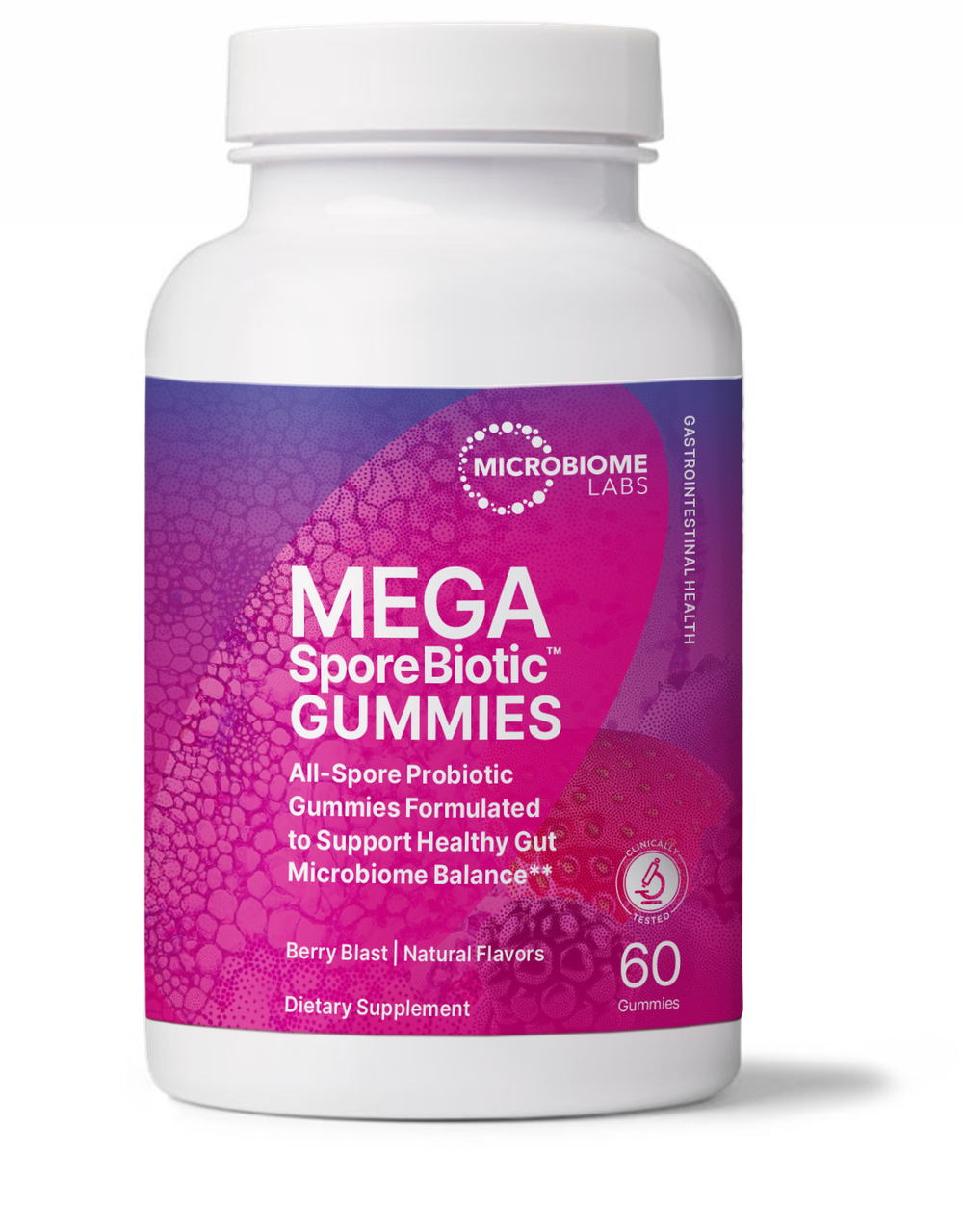 MicrobiomeLabs - MegaSporeBiotic Gummies 60 ct