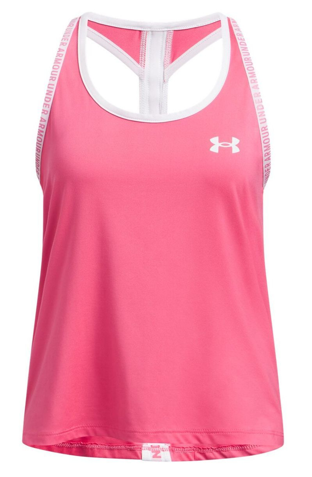 Футболка для девочки теннисная Under Armour Girls Knockout Tank - Розовый