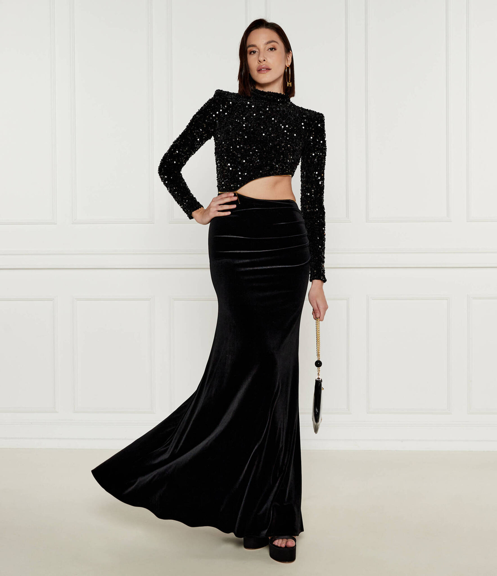 Платье Elisabetta Franchi - черный(AB73647E2)