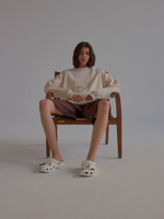 Baggy Shorts LOGO French Roast