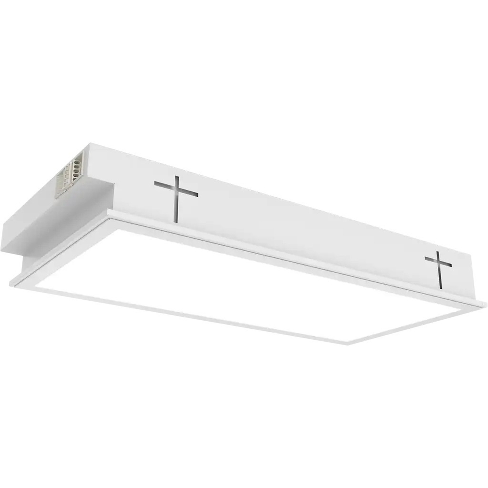 Светильник OPL/R ECO LED 595 EM 4000K (595х595х85мм) СТ