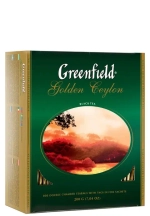 ГРИНФИЛД Голден Цейлон (Greenfield – Golden Ceylon), черный, 100пак/1шт