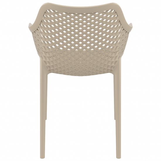 Кресло пластиковое Air XL бежевое