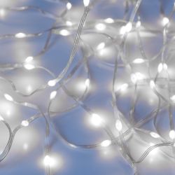 Светодиодная новогодняя гирлянда ЭРА ENIN-300WD занавес водопад холодный белый 3*2,8 м 280 LED IP20