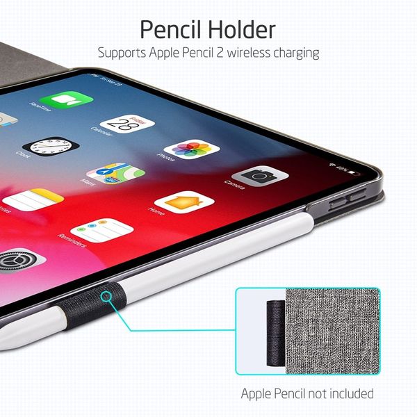 Тканевый магнитный чехол ESR Urban Folio Case для iPad Pro 11 2020 (синий)