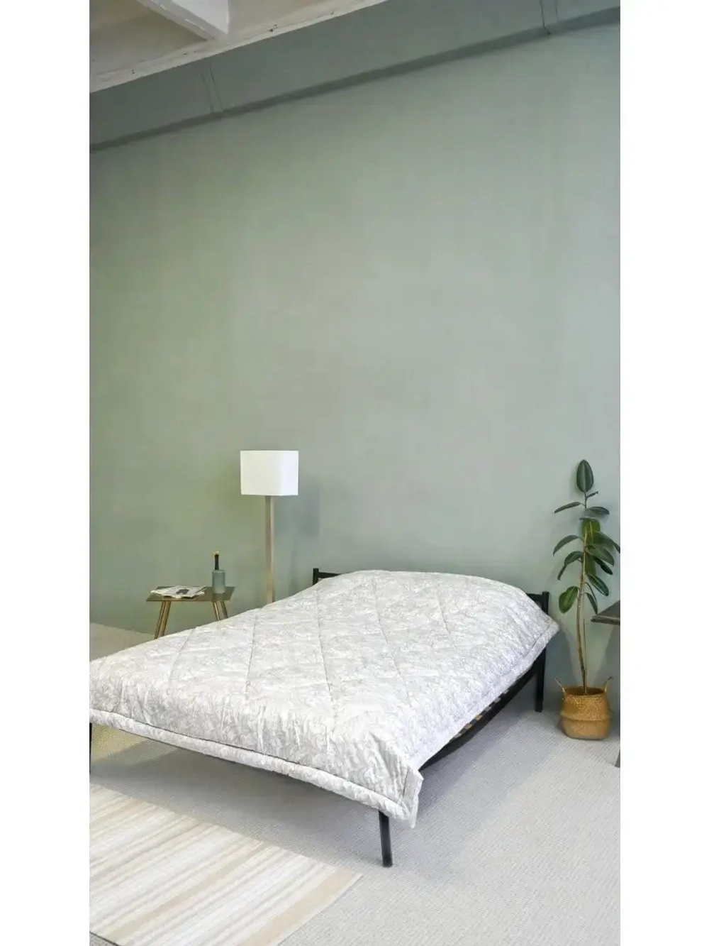 Одеяло евро зимнее всесезонное лен 200х220