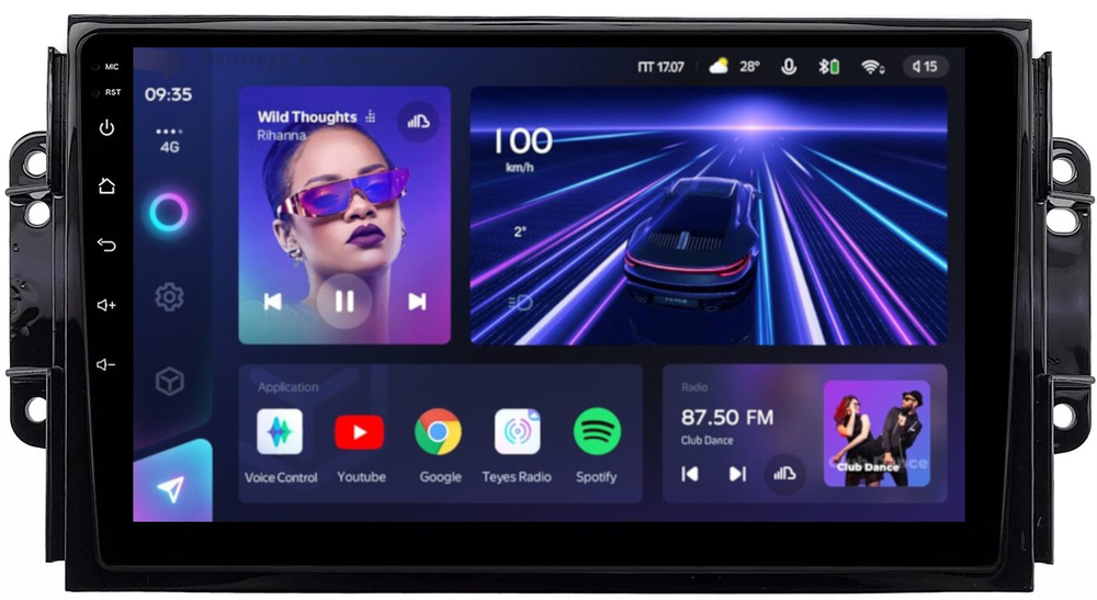 Магнитола для Chery Tiggo 3 2017-2020 - Teyes CC3 Android 10, ТОП процессор, 4/32 Гб, CarPlay, SIM-слот