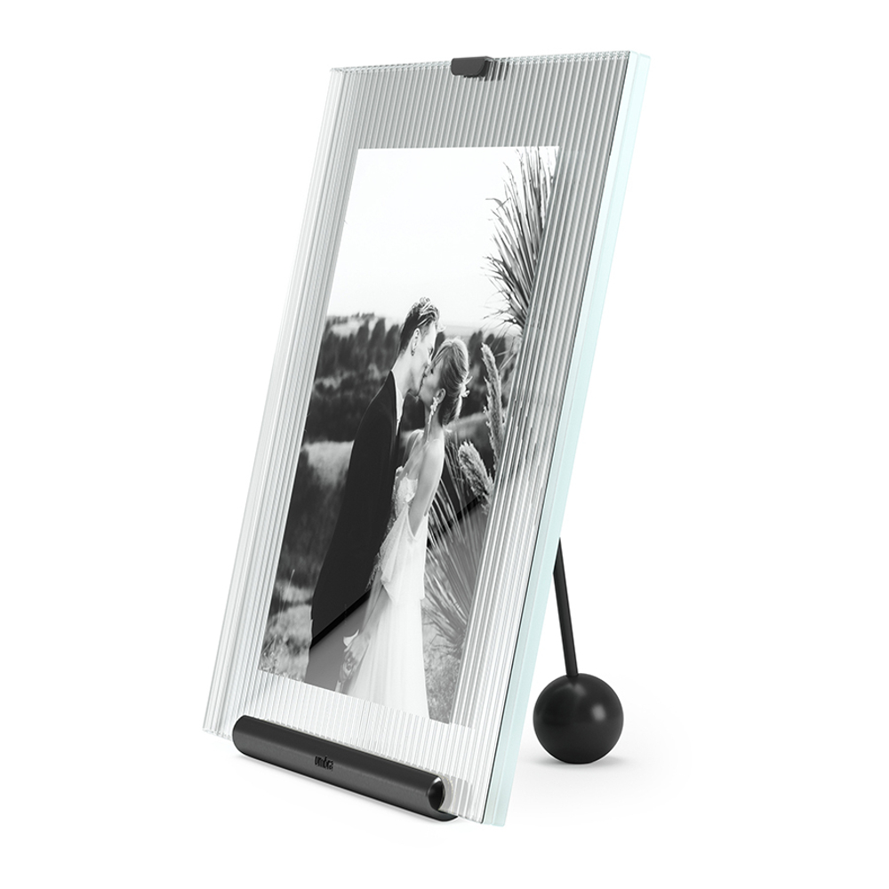 Фоторамка flute, 13х18 см, черная