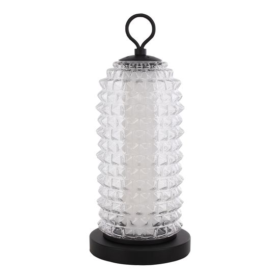 SL6144.404.01 Прикроватная лампа ST-Luce черный/прозрачный LED 1*12W 4000K SAGUARO