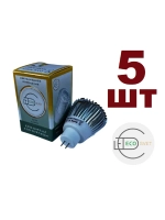 Светодиодная LED лампа MR11 12V 1W AC/DC хол 5шт