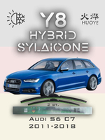 Щетки стеклоочистителя HUOYE Y8 650/525 мм на Audi S6 | Push button