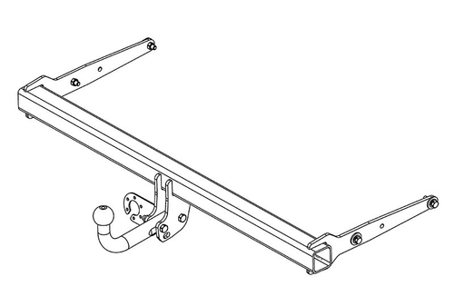 Фаркоп Avtos на VOLKSWAGEN TIGUAN TIGUAN2 (2007-)(паспорт и сертификат в комплекте)(без электрики)VW 35