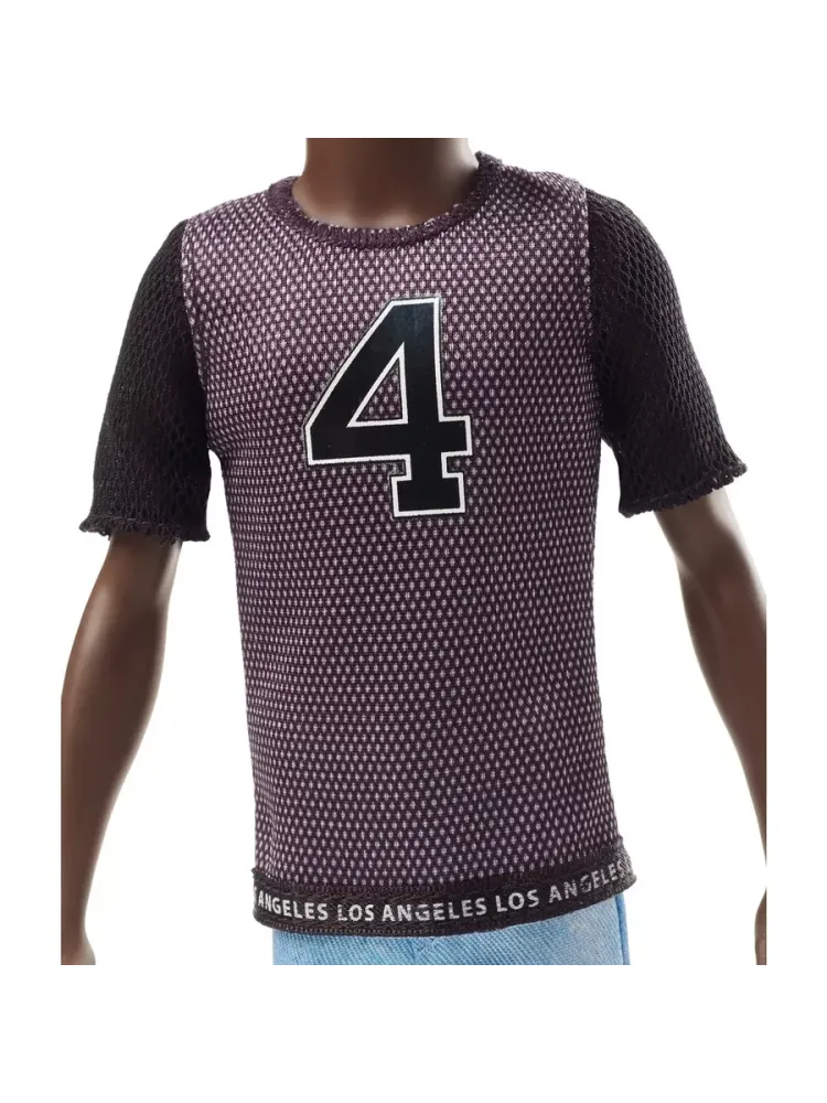 Кукла Барби Игра с модой Кен в футболке и джинсах GDV13