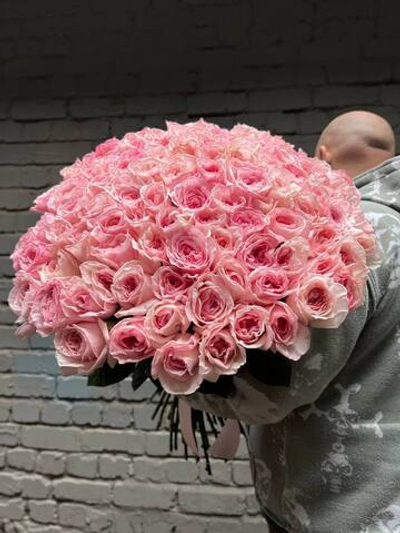 Букет из 101 розы в ассортименте Эквадор (60см )