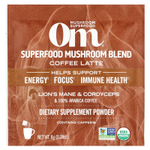 Om Mushrooms, Смесь грибов Superfood, кофе латте, 10 пакетиков по 8 г (0,28 унции)