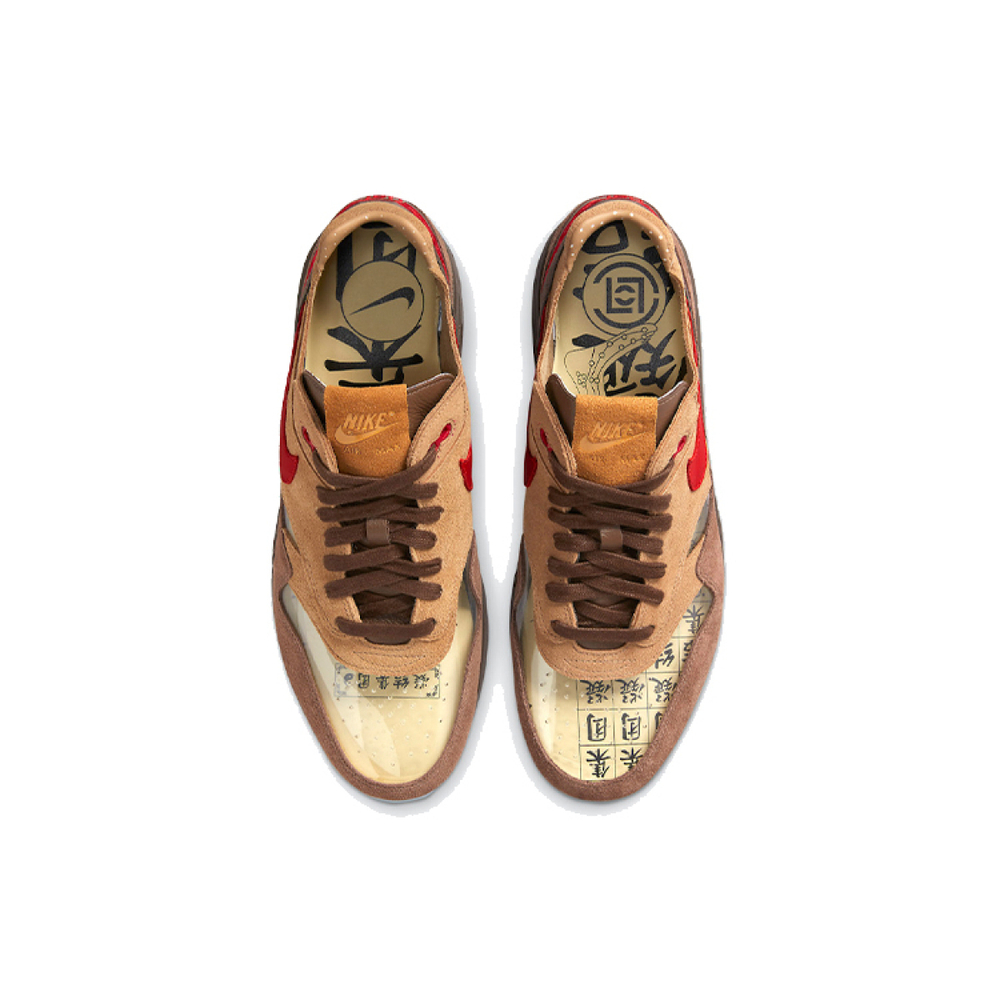 Кроссовки Nike Air Max 1 Kiss Of Death CHA x CLOT