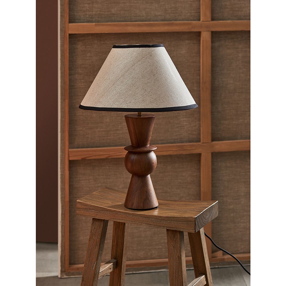 Светильник настольный Torhill, 13х38 см, бежевый