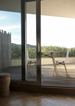 Стул пластиковый Papatya X-Treme-S Wox Beech Wood, натуральный, белый