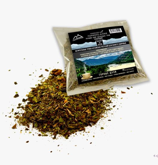 Чай "Горные Духи" (заряжает энергией) - ручной сбор целебных трав, 50 гр