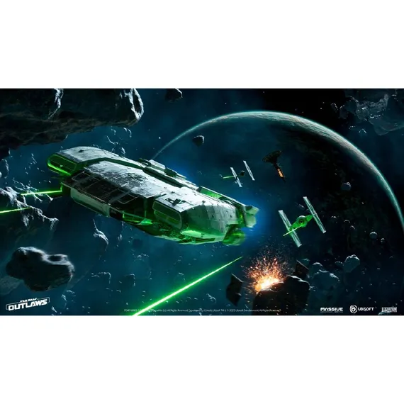 Star Wars: Outlaws Gold Edition (Nintendo Switch 2, Русские субтитры, Б/У)