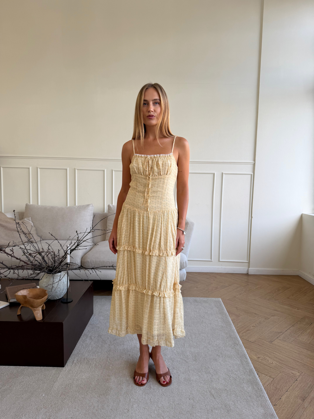 Сарафан Sunny лимон