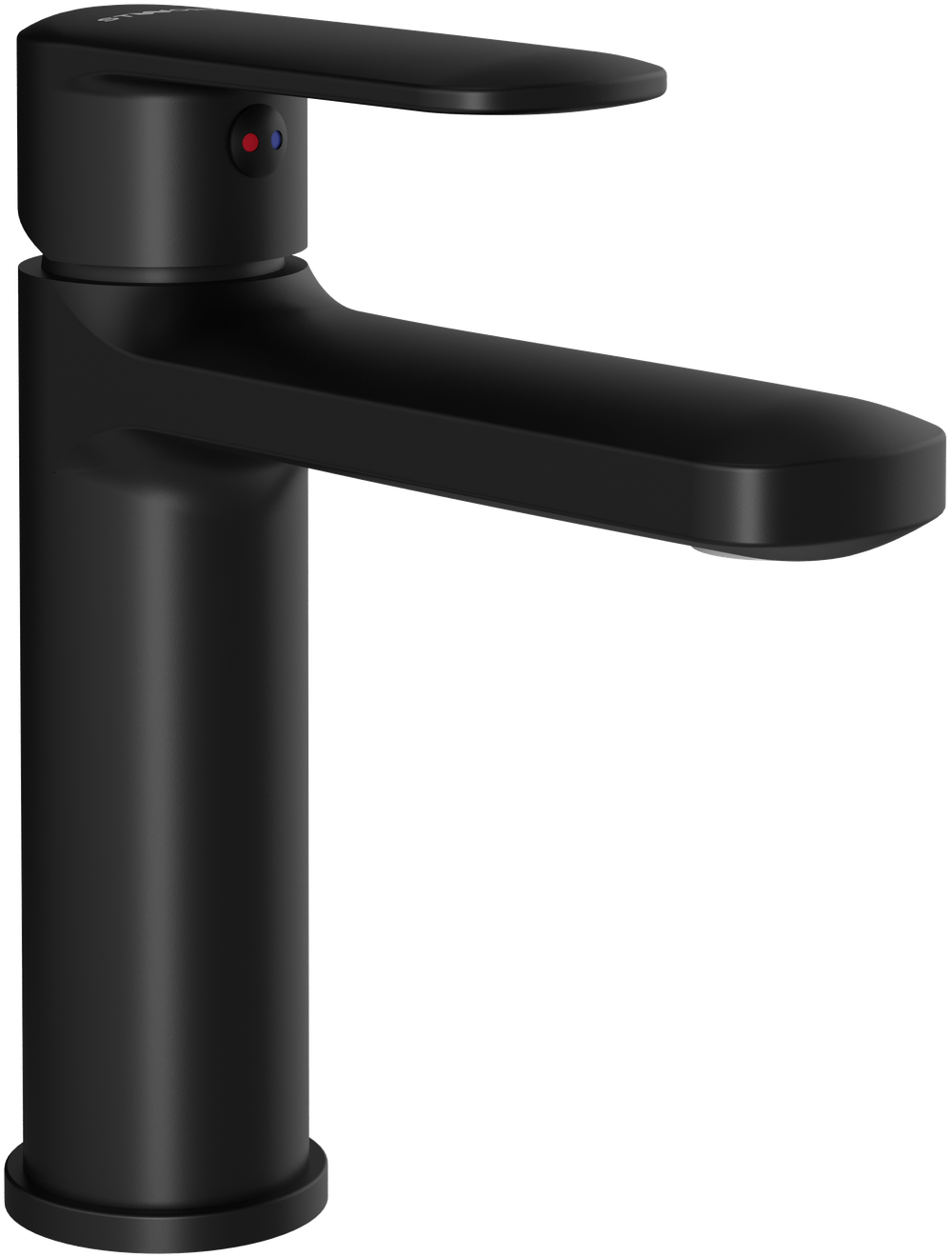 Смеситель для раковины STWORKI Хадстен S17010BK матовый черный