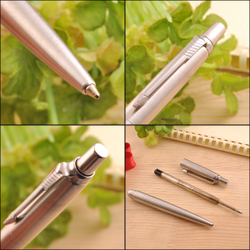 Шариковая ручка Parker Jotter Steel K61 Steel CT