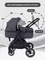 Коляска детская RANT basic "ROLLER" (2в1) RA161