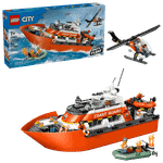 Конструктор LEGO City 60504 Coast Guard Rescue Boat & Helicopter